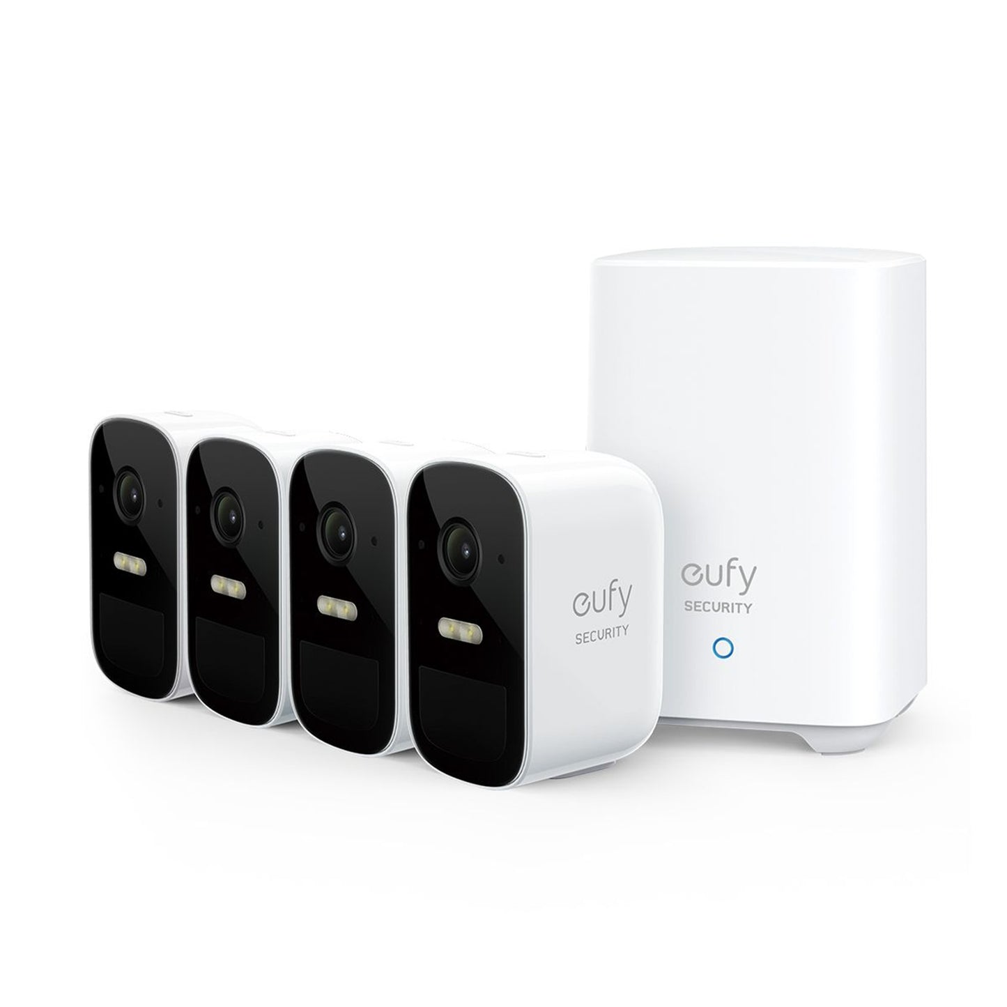 Eufy Security eufyCam 2C Pro 2K Outdoor Wire-Free Battery Camera Kit - 4 Pack